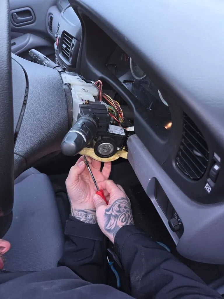 Ignition barrel repair by Auto Access across the North East