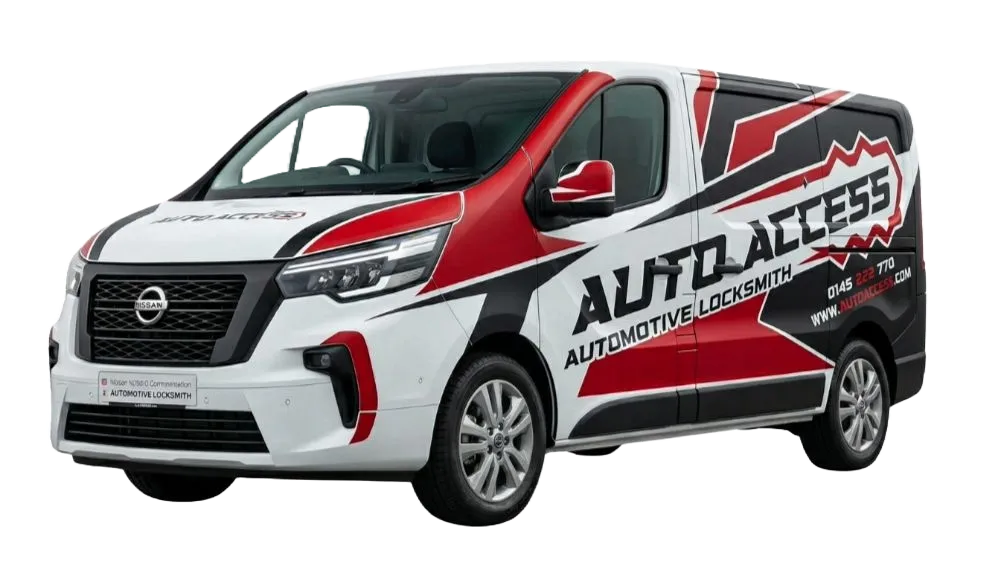 Auto Access branded mobile locksmith van serving Durham and the North East